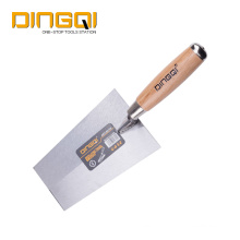 DingQi Professional 140mm Wooden Handle Brick Trowel